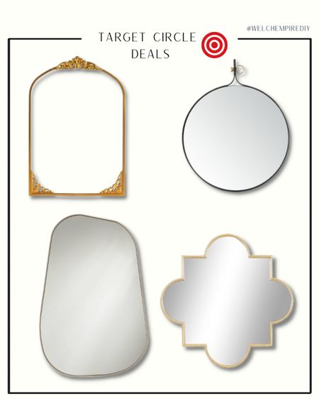 Make a statement with mirrors that speak volumes! From sleek and modern to vintage-inspired designs, find your perfect reflection during Target Circle’s sale. Explore a world of possibilities and transform your space with these captivating mirrors. #TargetCircleSale #MirrorMania 

#LTKstyletip #LTKsalealert #LTKhome