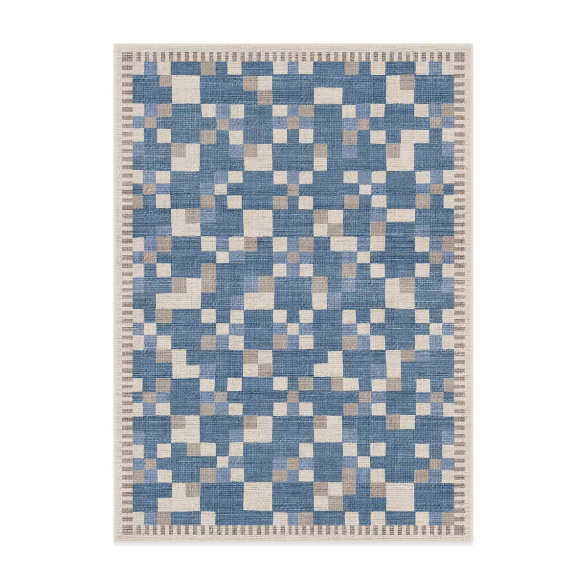 Ruggable 5'x7' Blake Area Rug Blue | Target
