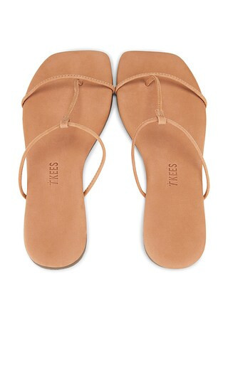 TKEES Chloe Sandal in Tan. - size 6 | Revolve Clothing (Global)