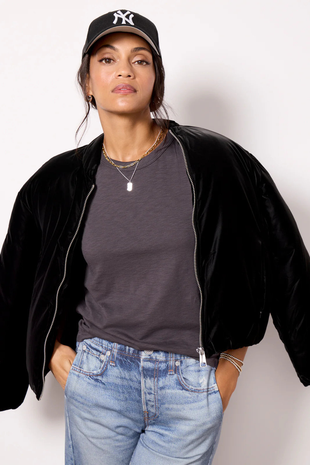 RAG AND BONE Women's The Slub T-Shirt, Size XS, Black | Evereve