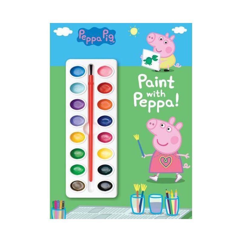 Paint With Peppa! - Dlx Paint by Golden Books (Paperback) | Target