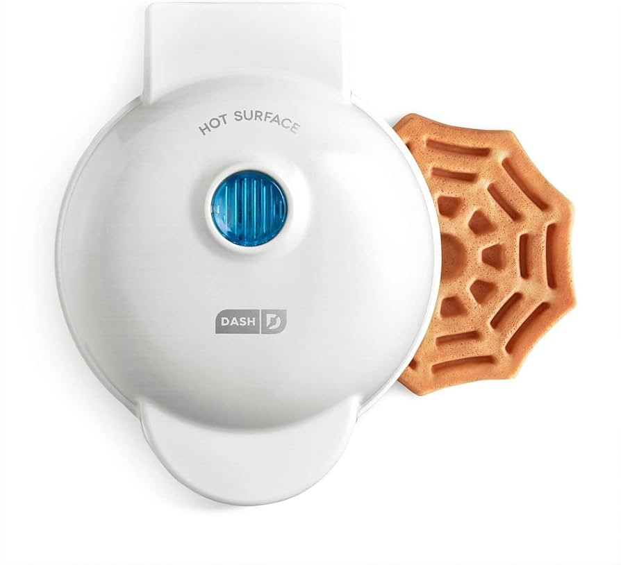SPIDERWEB MINI WAFFLE MAKER (White) | Amazon (US)
