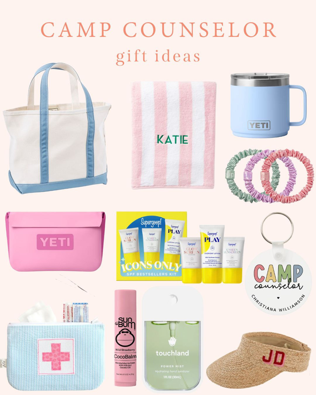 Camp counselor gift ideas! 

 #LTKGiftGuide #LTKFindsUnder50 #LTKFindsUnder100