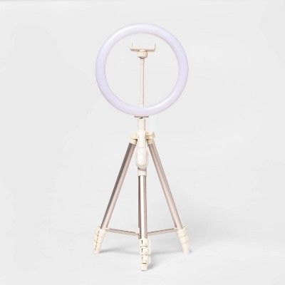 heyday&#8482; Ring Light with Tripod - Stone White | Target