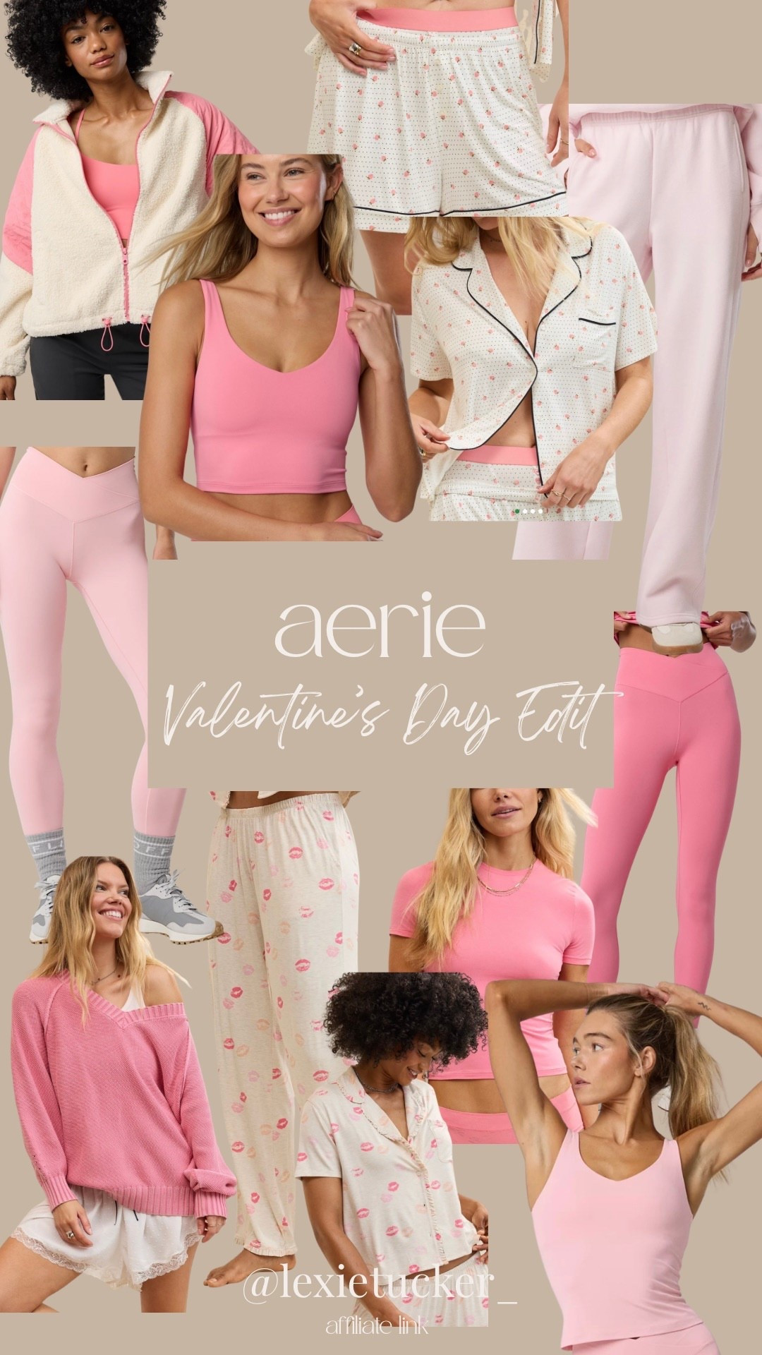 Loving these pink hues! 

Perfect for cozy, comfy Valentine’s looks! 