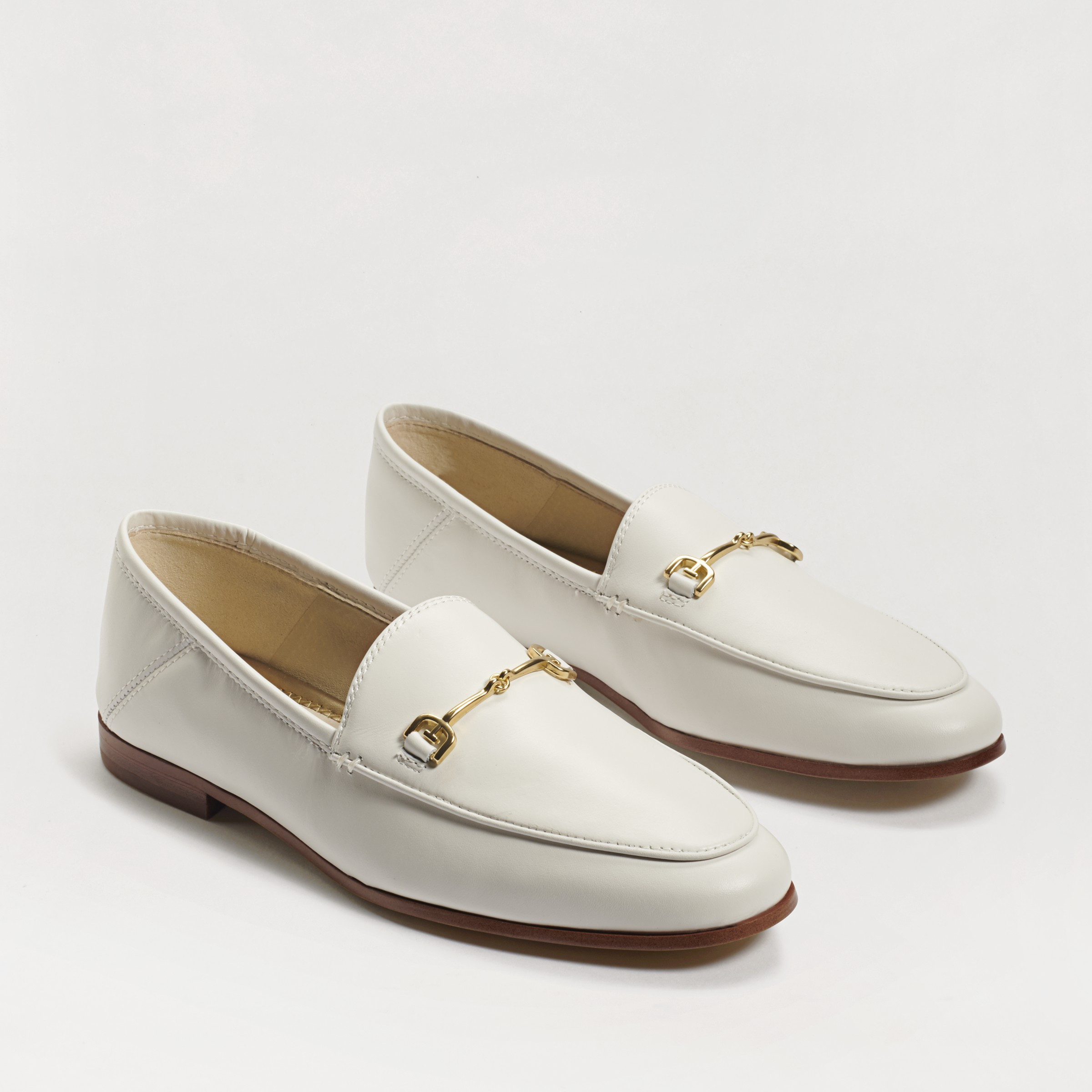 Sam Edelman Loraine Bit Loafer White Leather 9.5 | Sam Edelman CA