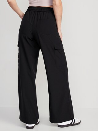 High-Waisted StretchTech Wide-Leg Cargo Pants for Women | Old Navy (US)