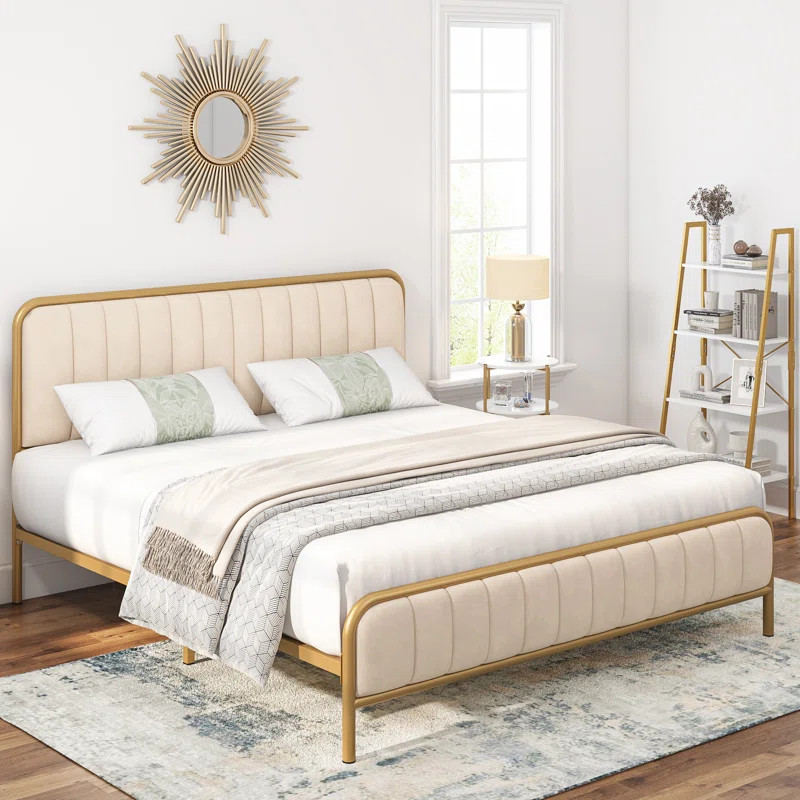 Melle Upholstered Platform Bed | Wayfair North America