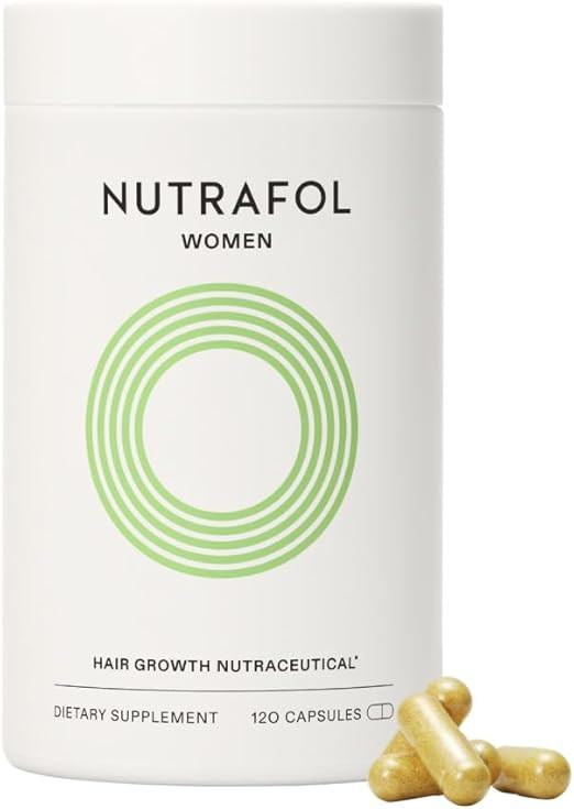 Nutrafol Women's Hair Growth Supplements, Ages 18-44, Clinically Proven for Visibly Thicker and S... | Amazon (US)