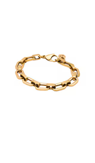 Frances Chain Bracelet in Gold | Revolve Clothing (Global)