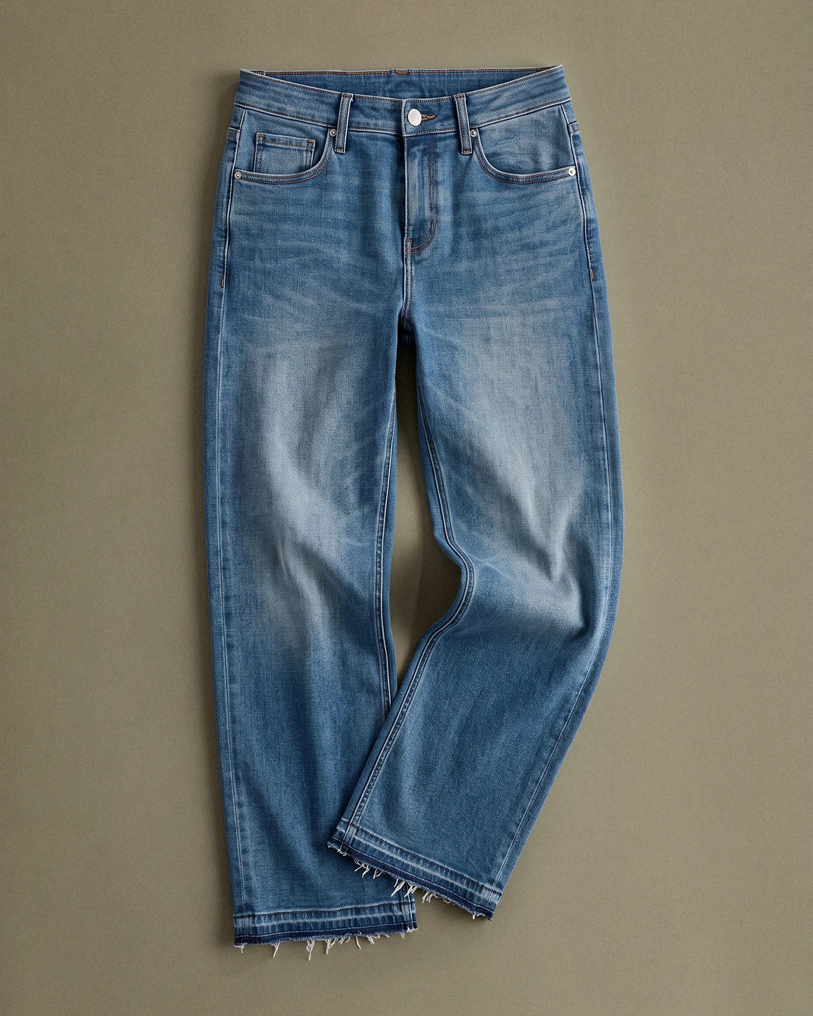 Quince | Women's Bella Stretch Wide Leg Jeans in Midnight Blue, Size 28, Organic Cotton | Quince
