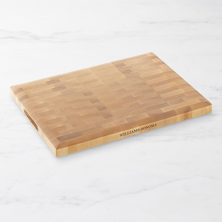 Williams Sonoma End-Grain Cutting Board, Birch | Williams-Sonoma