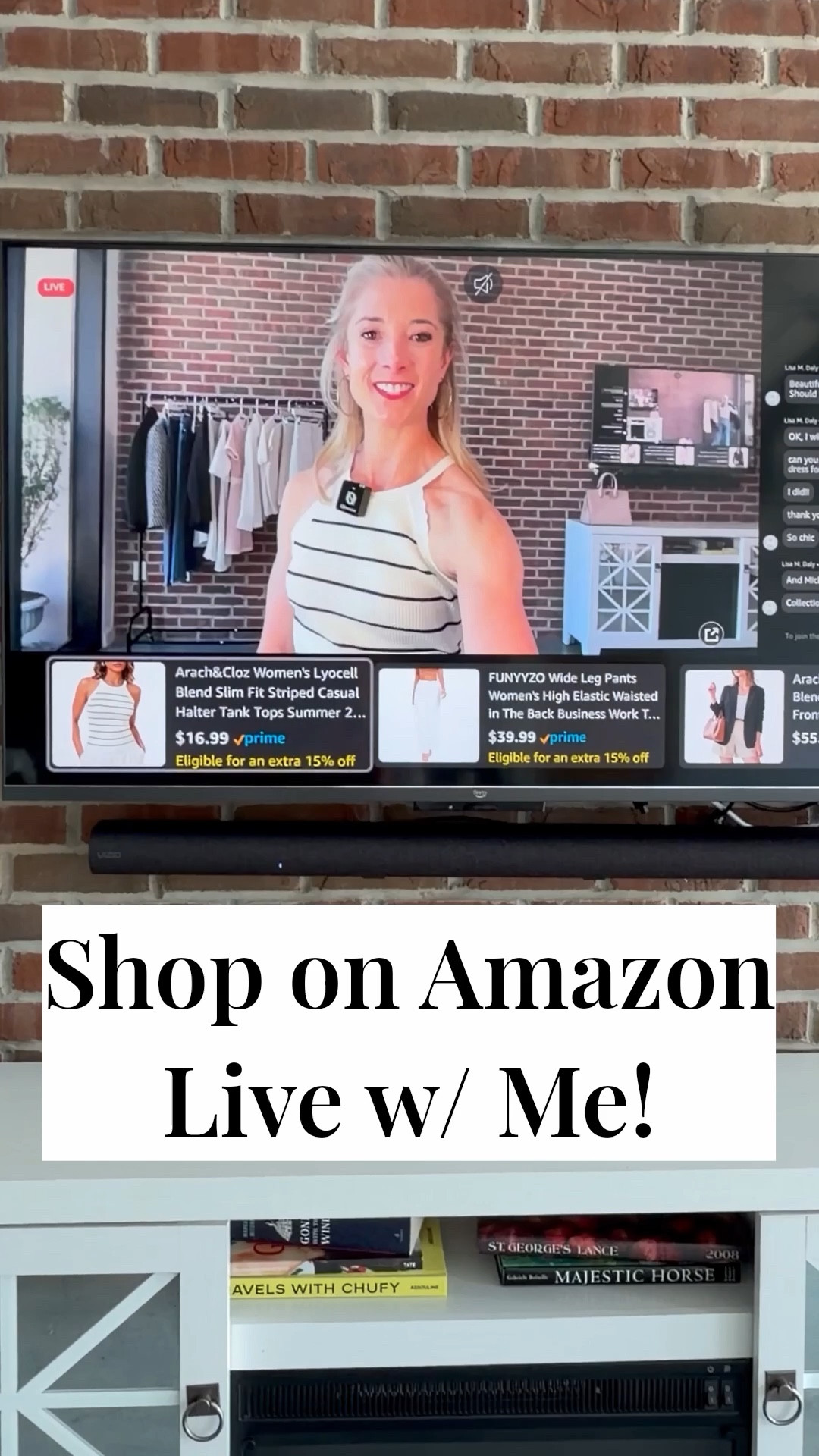 Grwm live on Amazon Live ! My Chic Style live women’s outfit styled weekly Tuesdays and Fridays at 12:15 PM Eastern standard! ￼

#LTKvlog #LTKPetite #LTKgrwm