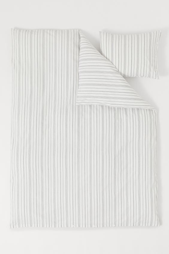 Cotton Duvet Cover Set | H&M (US + CA)