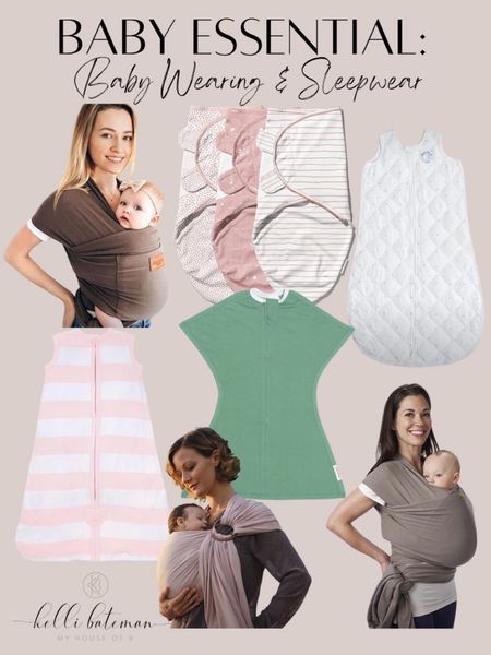 Amazon Baby Wearing & Sleepwear.
I also linked a highly rated nightgown that is great for Breast feeding. Baby slings, baby carrier, baby wraps, baby sacks. 

#LTKFind #LTKbump #LTKbaby