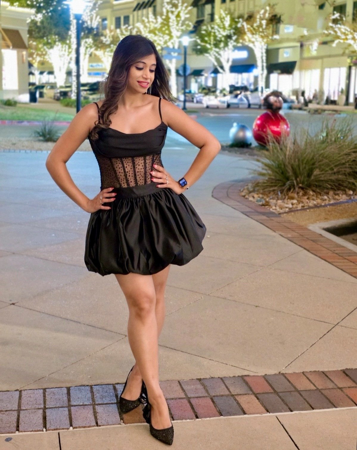 Night out evening outfit 

#LTKgrwm #LTKHoliday #LTKdayinmylife