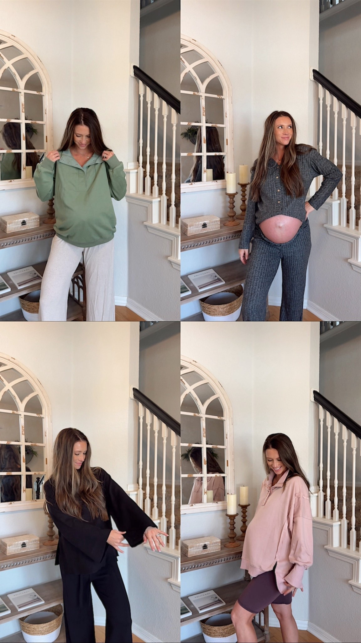 Loving these Amazon finds that are perfect for the bump and will also be on repeat during postpartum! 👏🏼
I took a size large in the pullovers and medium in both sets! 

#LTKmomlife #LTKBump #LTKootd