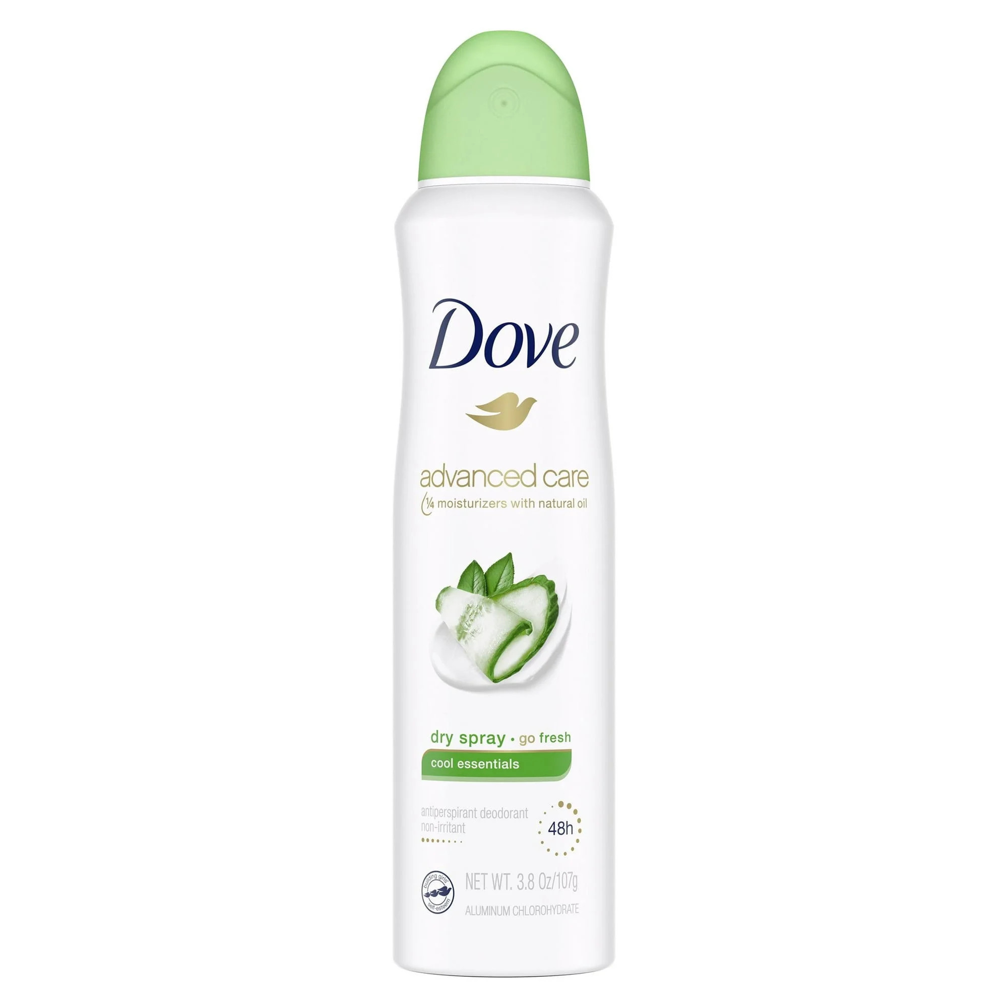 Dove Advanced Care Long Lasting Women's Antiperspirant Deodorant Dry Spray, Cool Essentials, 3.8 ... | Walmart (US)