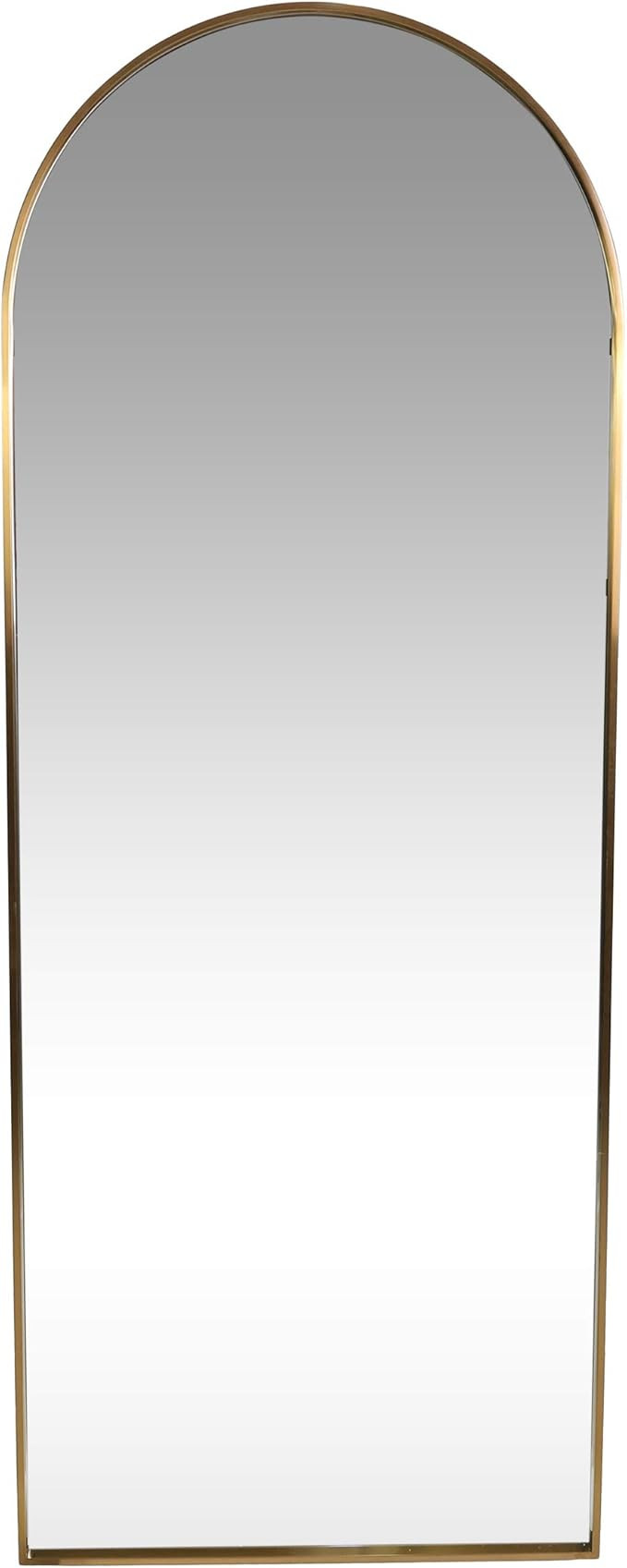 Christopher Knight Home Mamie Contemporary Full Length Leaner Mirror, Brushed Brass | Amazon (US)