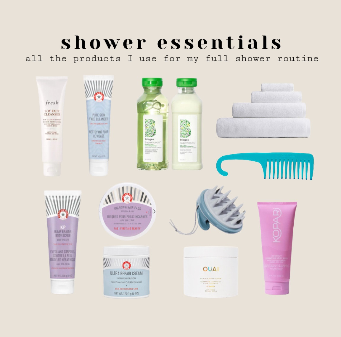 shower essentiashows

#LTKfindsunder50 #LTKMostLoved #LTKhome