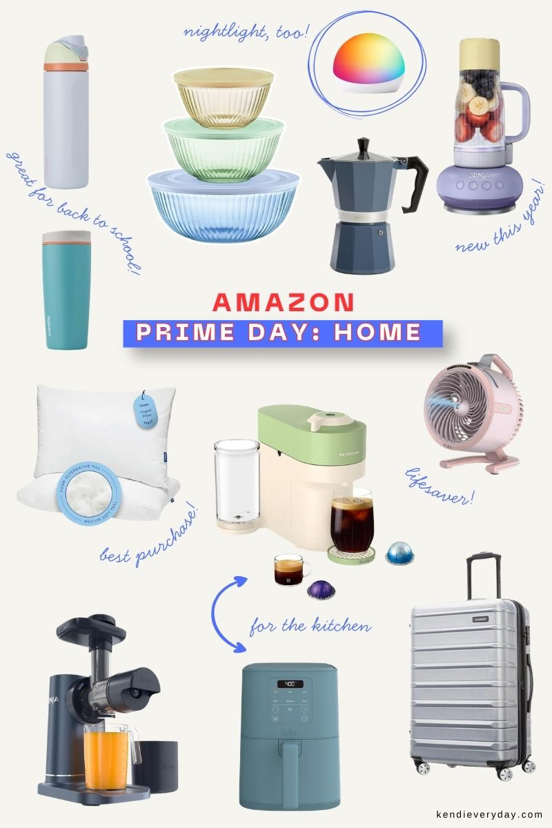 Amazon Prime Day is here! I've sorted through everything to find the best picks that you'll use everyday! (Well expect the luggage lol.) 

 