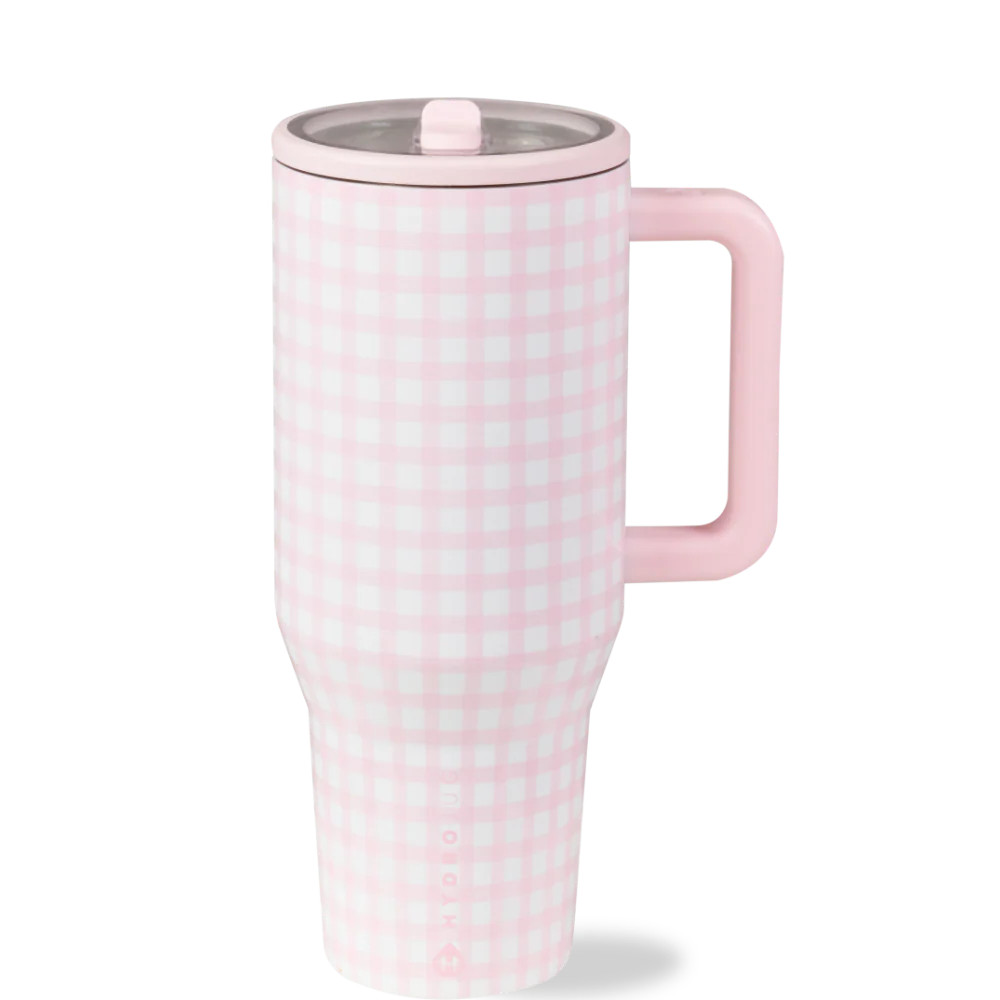 Pink Gingham | HydroJug