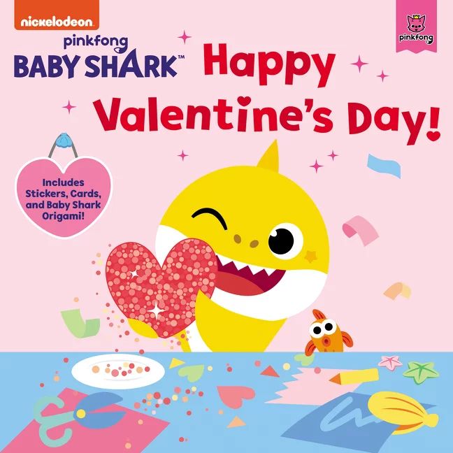 Happy Valentine's Day!: Includes Stickers, Cards, and Baby Shark Origami! (Paperback) | Walmart (US)