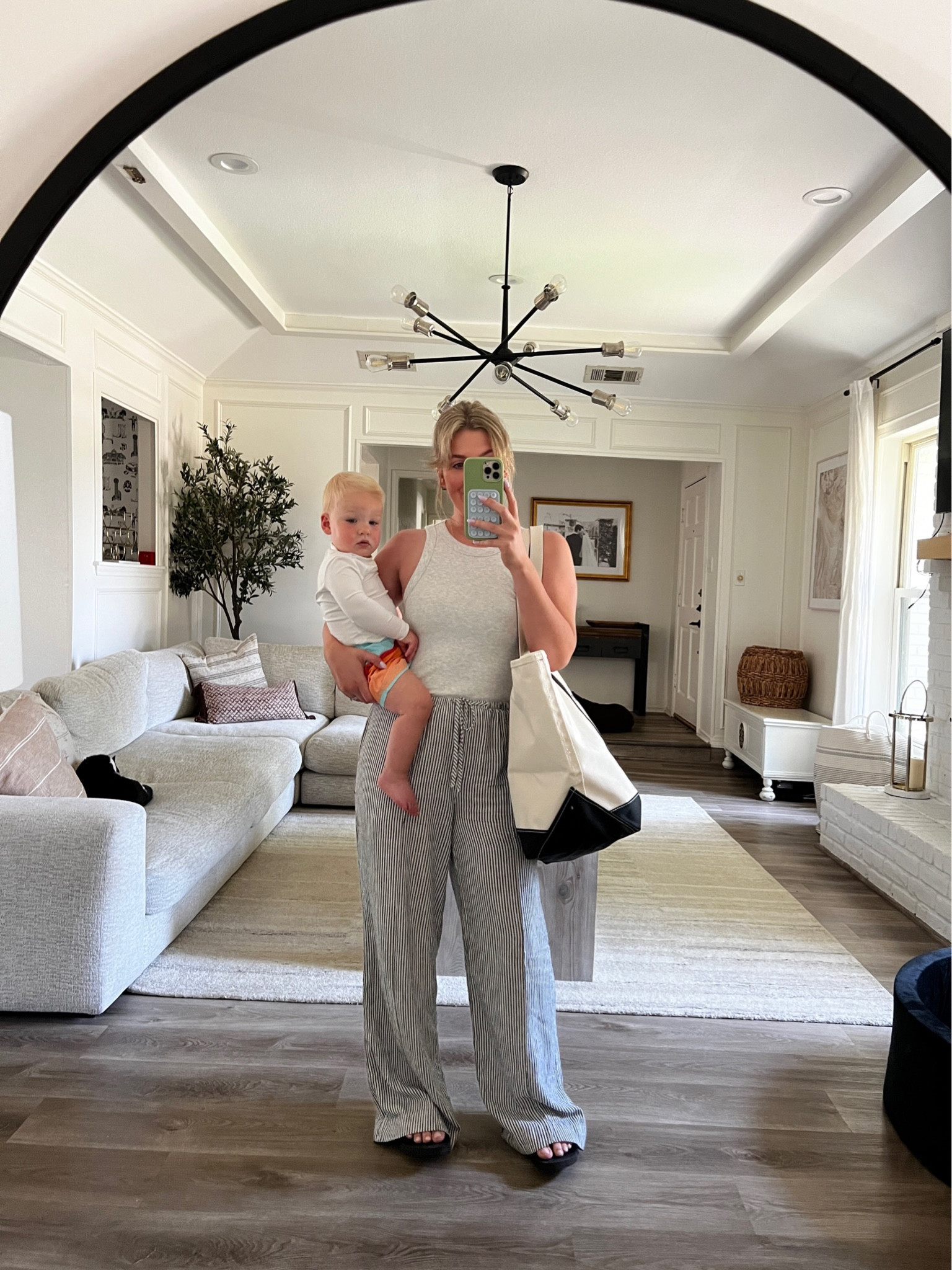 Easy summer outfit of the day! This Llbean tote is the best bag for summer! 

#LTKItBag #LTKStyleTip