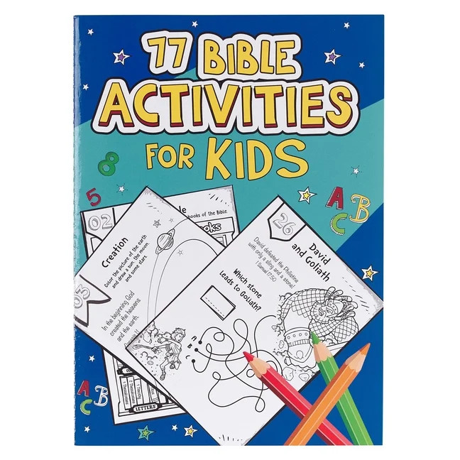 77 Bible Activities for Kids, (Paperback) | Walmart (US)