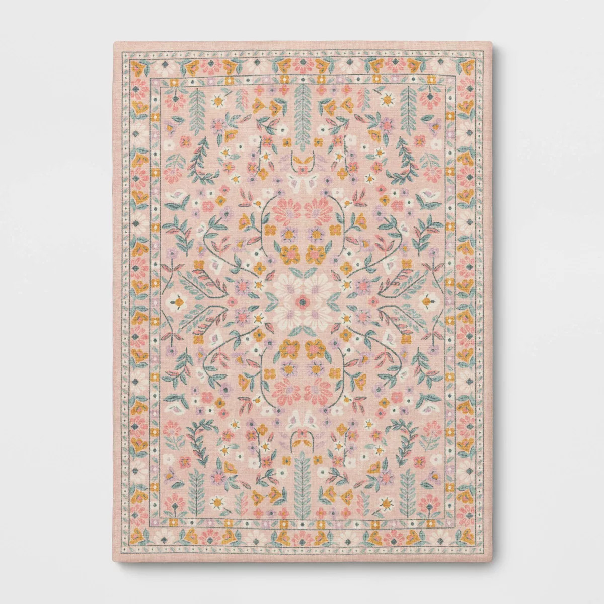 Floral Kids' Rug Pink - Pillowfort™ | Target