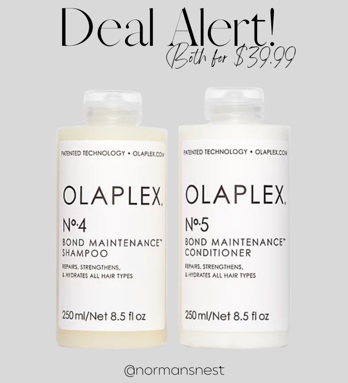 My current favorite shampoo and conditioner on sale! Plus free shipping! 

#LTKbeauty #LTKunder50 #LTKsalealert