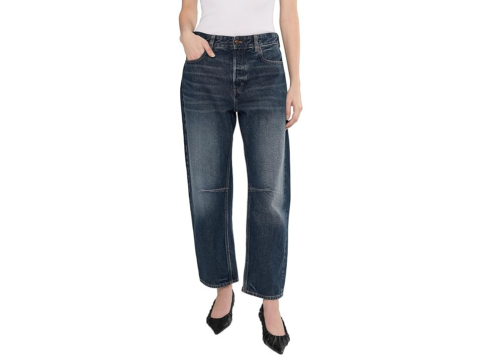 Madewell Darted Barrel Leg Jeans in Danver Wash Women's Jeans Danver Wash: 33 26.5 | Zappos.com