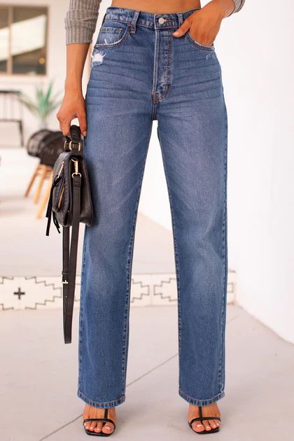 Tabitha Straight Leg Denim Jeans | Shop Priceless