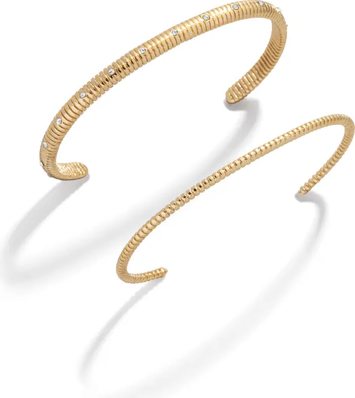 BaubleBar Set of 2 Rib Cuff Bracelets | Nordstrom | Nordstrom