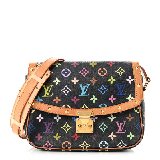 Louis Vuitton: All/Bags/Shoulder Bags/LOUIS VUITTON Monogram Multicolor Sologne Black | FASHIONPHILE (US)