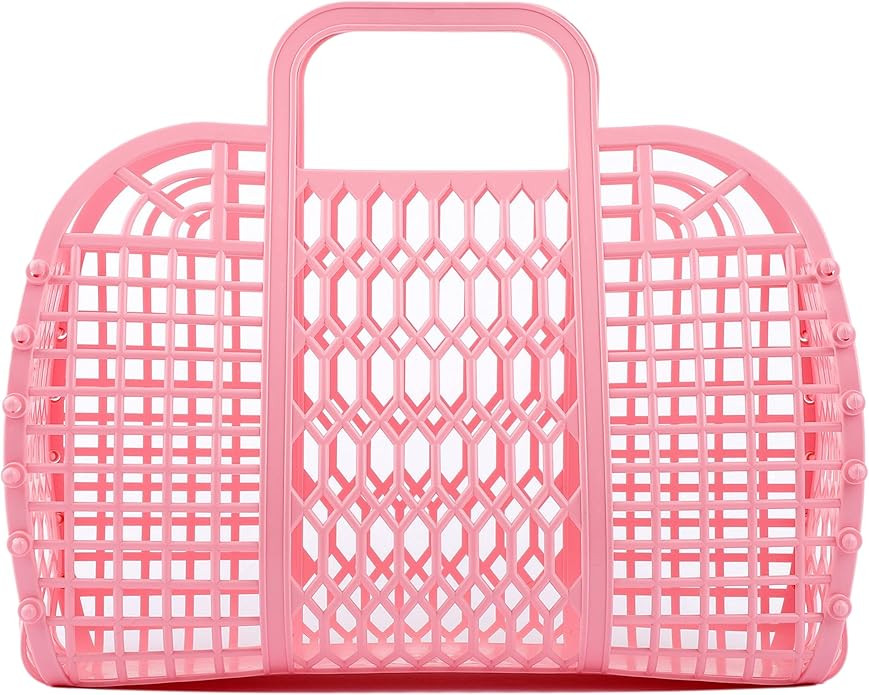 BABANA Jelly Bags - Reusable Gift Basket - Girls Beach Bag - Toddler, Kids Jelly Purse - Hallowee... | Amazon (US)