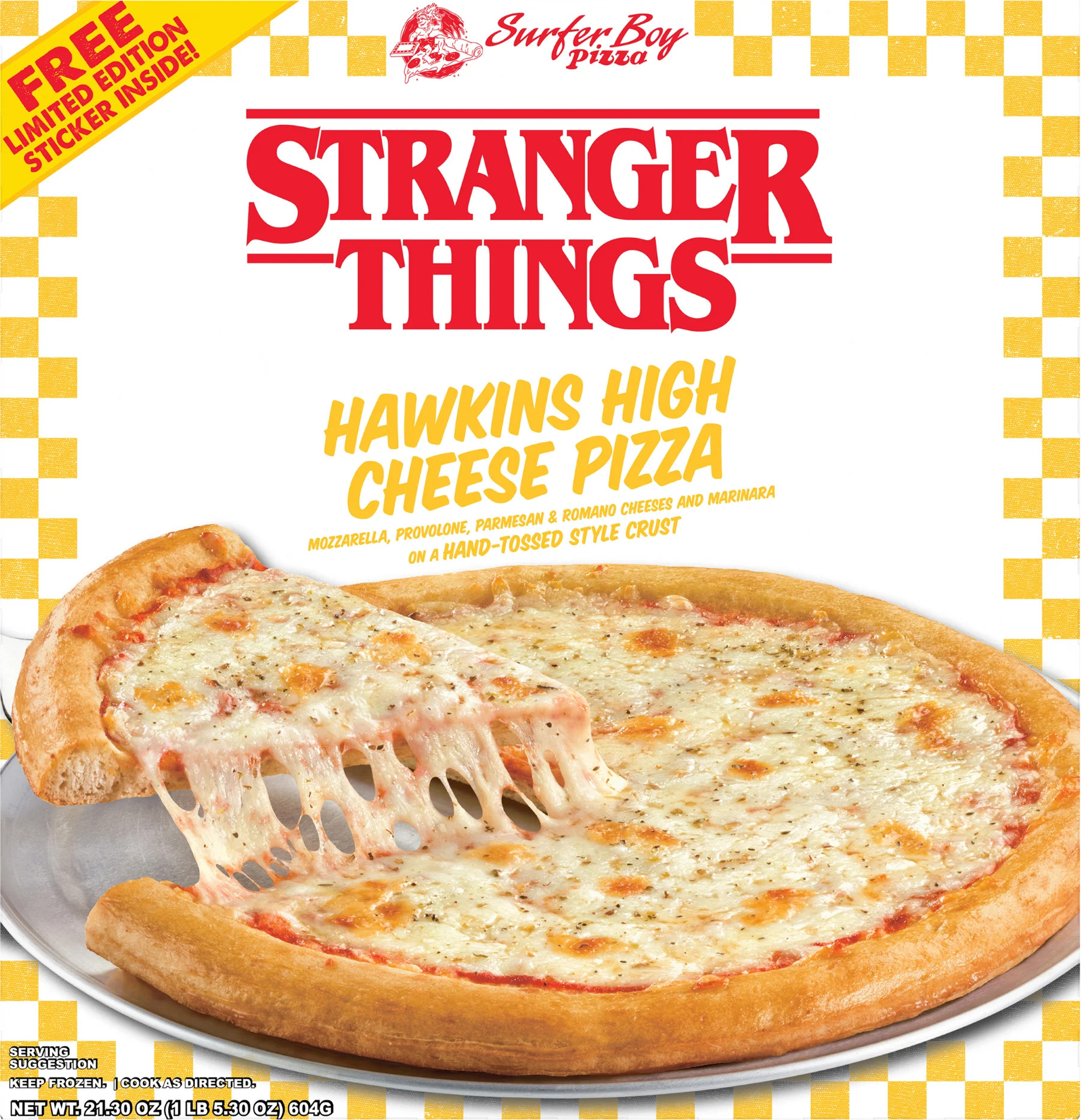 Netflix Stranger Things Hand-Tossed Crust Hawkins High Cheese Pizza, Rich Tomato Sauce, 21.3 oz (... | Walmart (US)