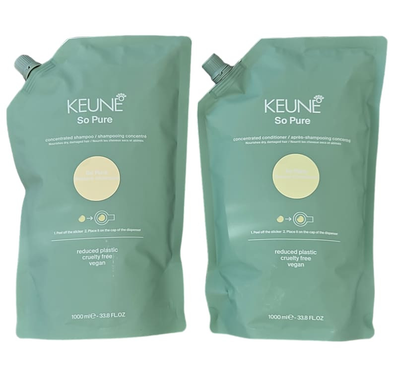 Keune Shampoo + Condicionador So Pure Restore 1000ml | Beleza Na Web (BR)