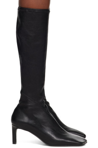 Black Knee Boots | SSENSE