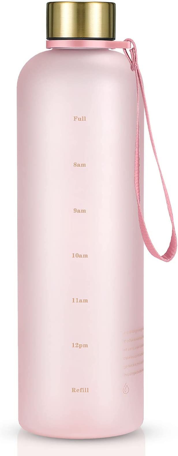 Sursip 32 oz Motivational Water Bottle with Time Marker，Reusable Water Bottle Perfect for the g... | Amazon (US)