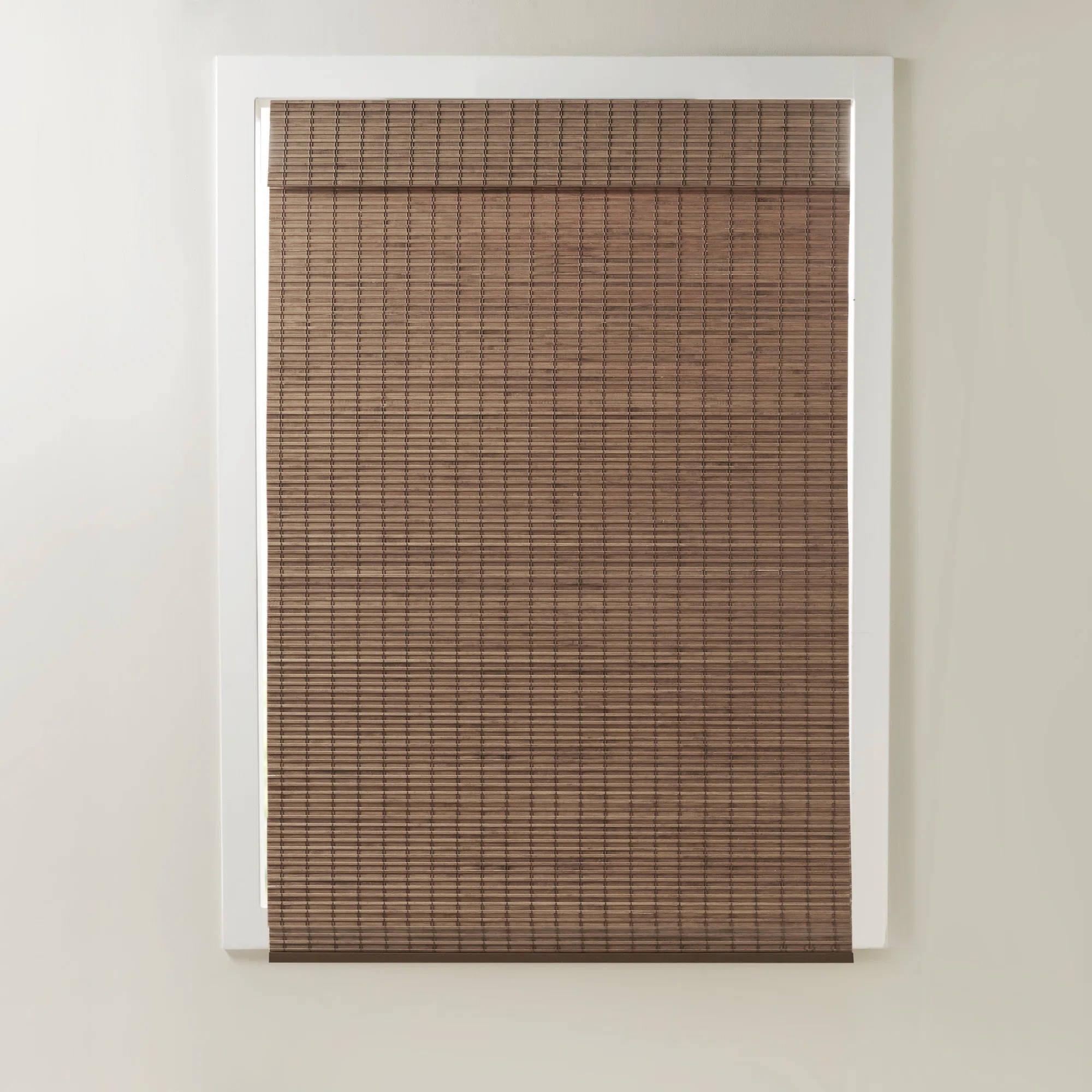 Eastfield Semi - Sheer Bamboo Light Filtering Single Roman Shade 64"L | Wayfair North America