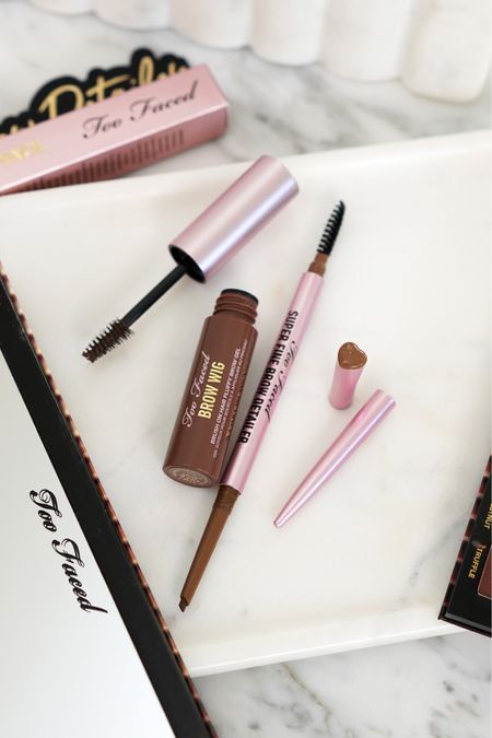 #ad Loving this brow duo from @toofaced x @hsn – available at a great bundle price of $24 (value of $50 if purchased separately). Comes with their Superfine Brow Detailer and Brow Wig (my shade is Medium Brown). Use HSN code HELLO10 for new customers to get $10 off orders of $20+ and HSN2022 for new customers to get $20 off orders of $40+ #HSNInfluencer #toofaced

#LTKHoliday #LTKbeauty