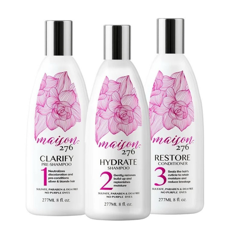 Gray hair transition trio 

#LTKOver40 #LTKBeauty #LTKStyleTip