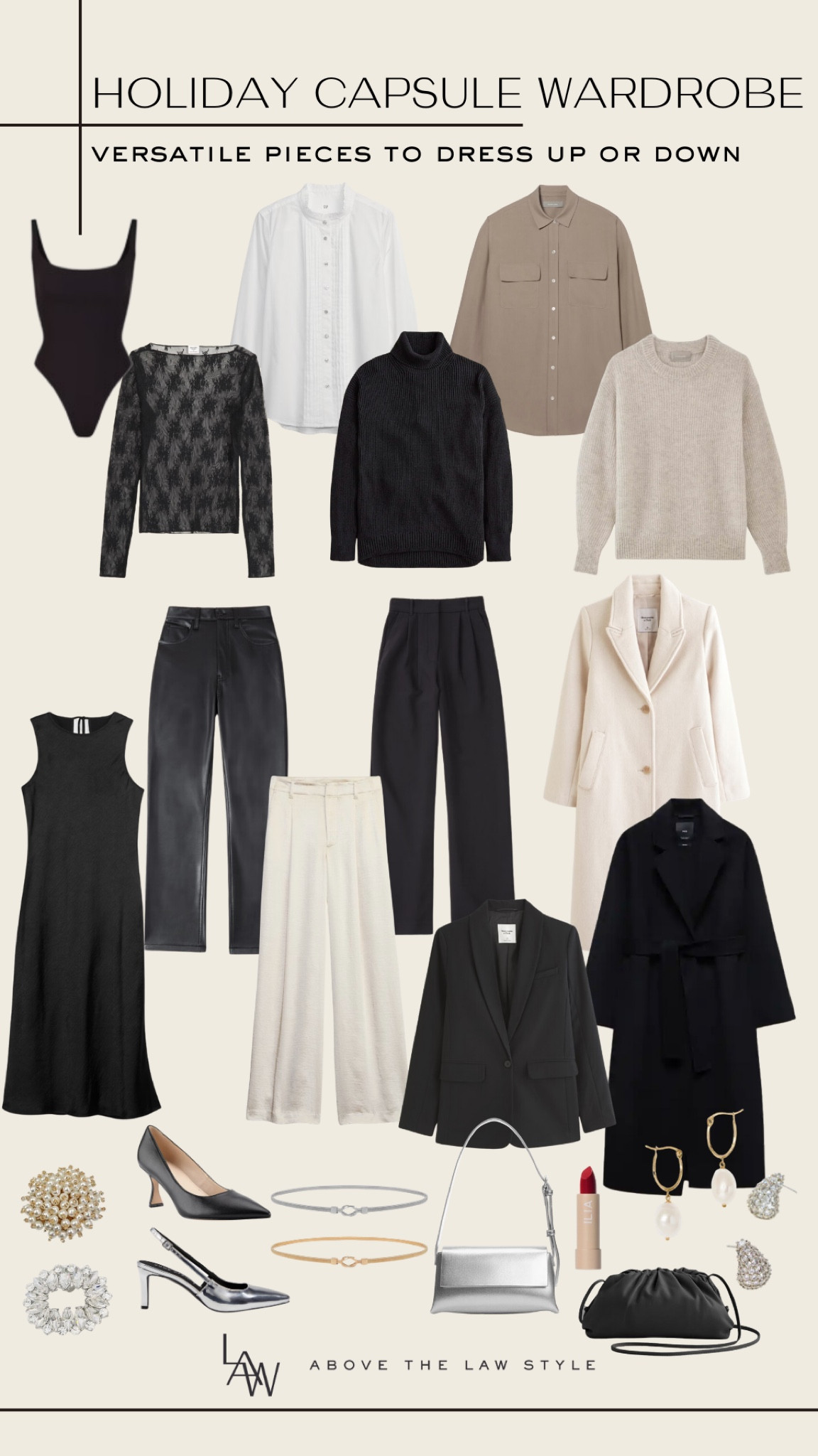 Holiday Capsule Wardrobe (Part 1)

#LTKstyletip #LTKHoliday #LTKfindsunder100