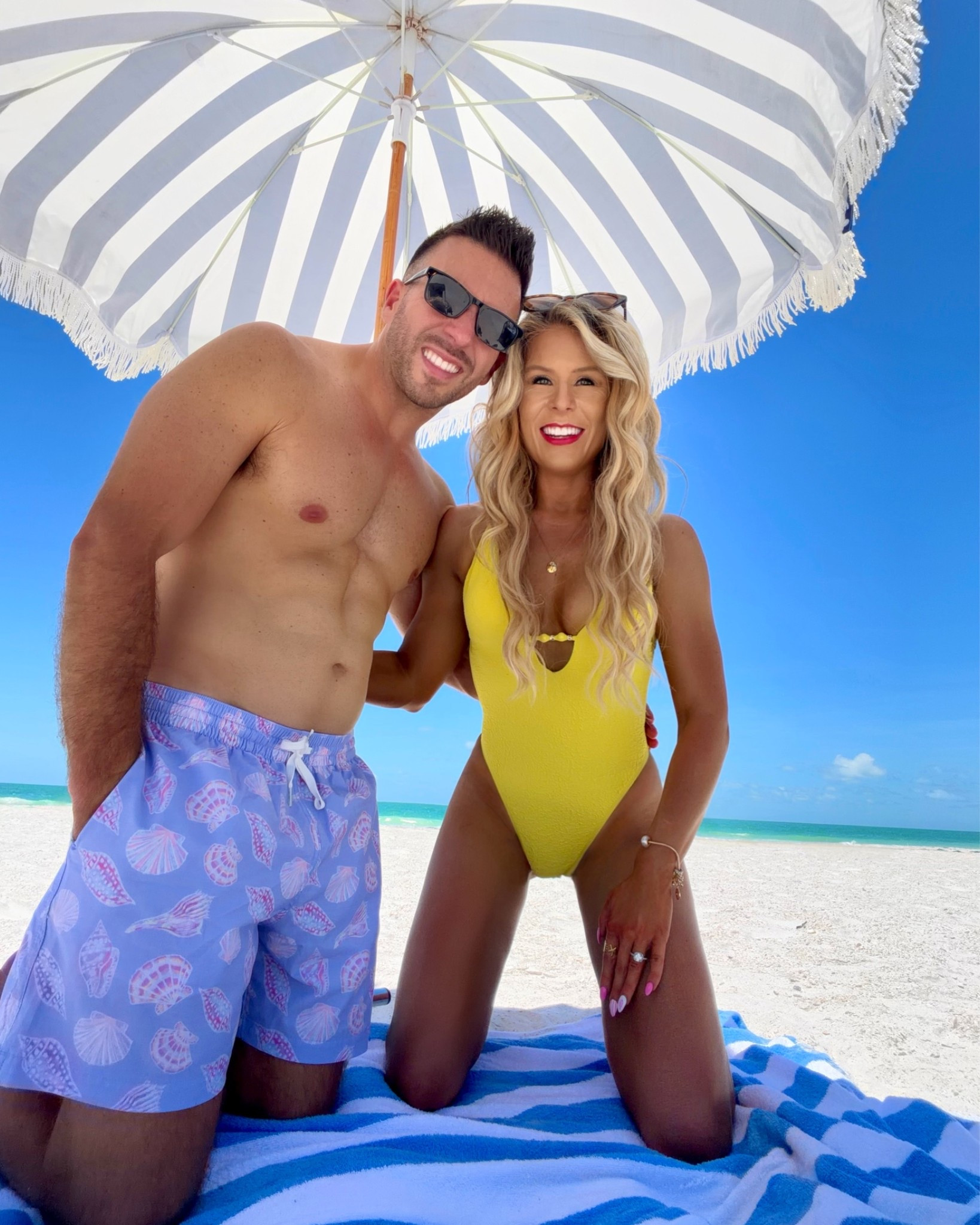 Yellow Swimsuit from @Cupshe on SALE NOW! 

Use code: SN15 for 15% OFF all CUPSHE orders $70+ 

Yellow bathing suit, swimwear, beach outfit, boat outfit, resortwear, resort outfit, vacation outfit, sea shell swim trunks

#LTKSwim #LTKTravel #LTKSaleAlert