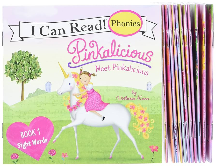 Pinkalicious 12-Book Phonics Fun!: Includes 12 Mini-Books Featuring Short and Long Vowel Sounds | Amazon (CA)