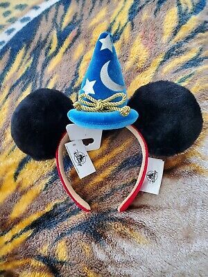 Disney Parks Fantasia Sorcerer Mickey Ear Headband, Brand New! | eBay US