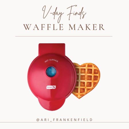 How cute is this little heart shaped waffle maker, so fun for Valentine’s Day and under $15! #heart #mom #kitchen #valentines

#LTKfamily #LTKhome #LTKunder50