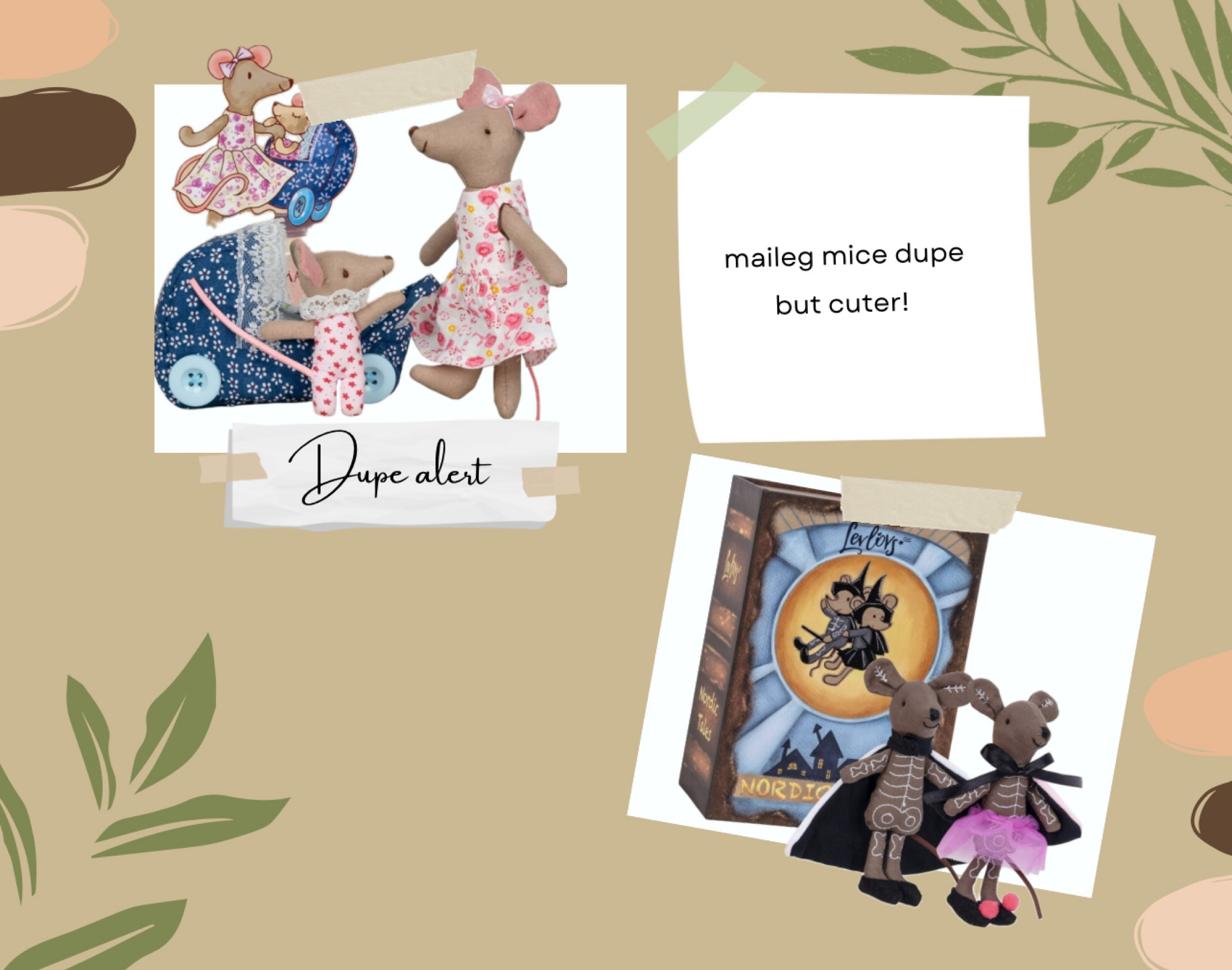 Maileg mice dupe on Amazon 

#LTKKids #LTKBaby #LTKSaleAlert