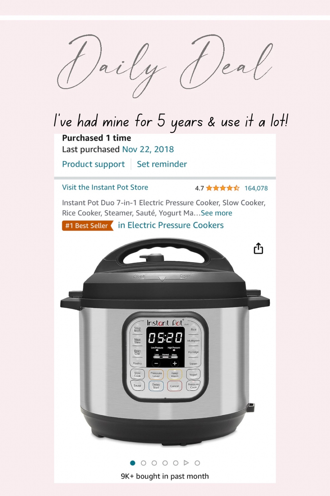Love my Instant Pot! 

#LTKxPrime #LTKGiftGuide #LTKhome